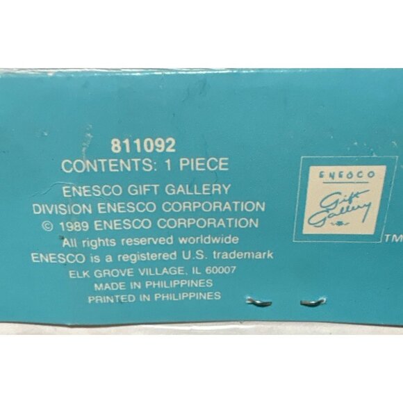 Vintage Enesco Sun Shells Capiz Easter Basket Ornament - Picture 4 of 5